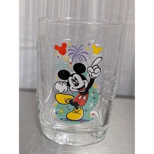 McDonald's Walt Disney World‎ 2000 Millennium Celebration glass featuring Mickey